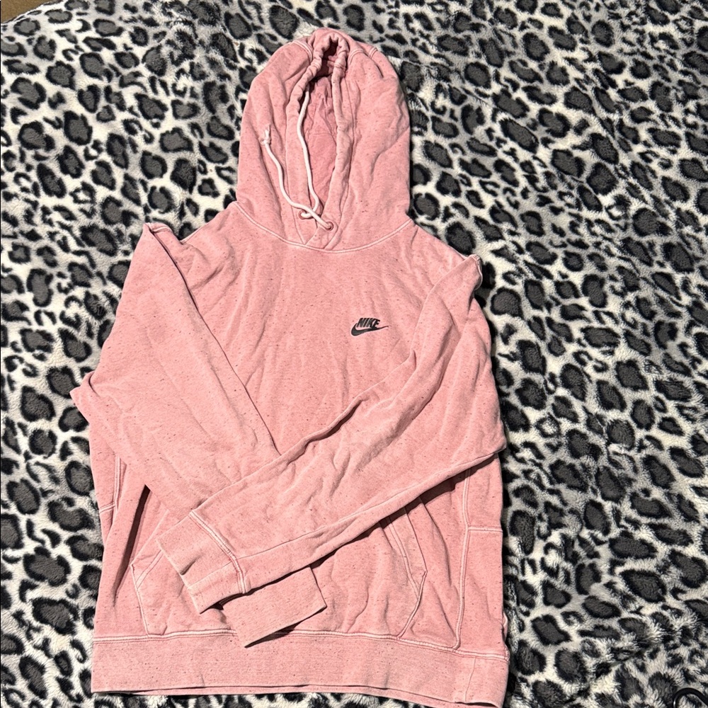 Nike Light Pink Pullover Hoodie